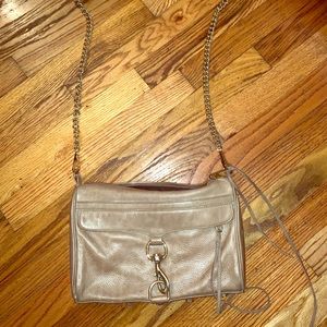 Rare Sample Rebecca Minkoff Beige MAC Crossbody